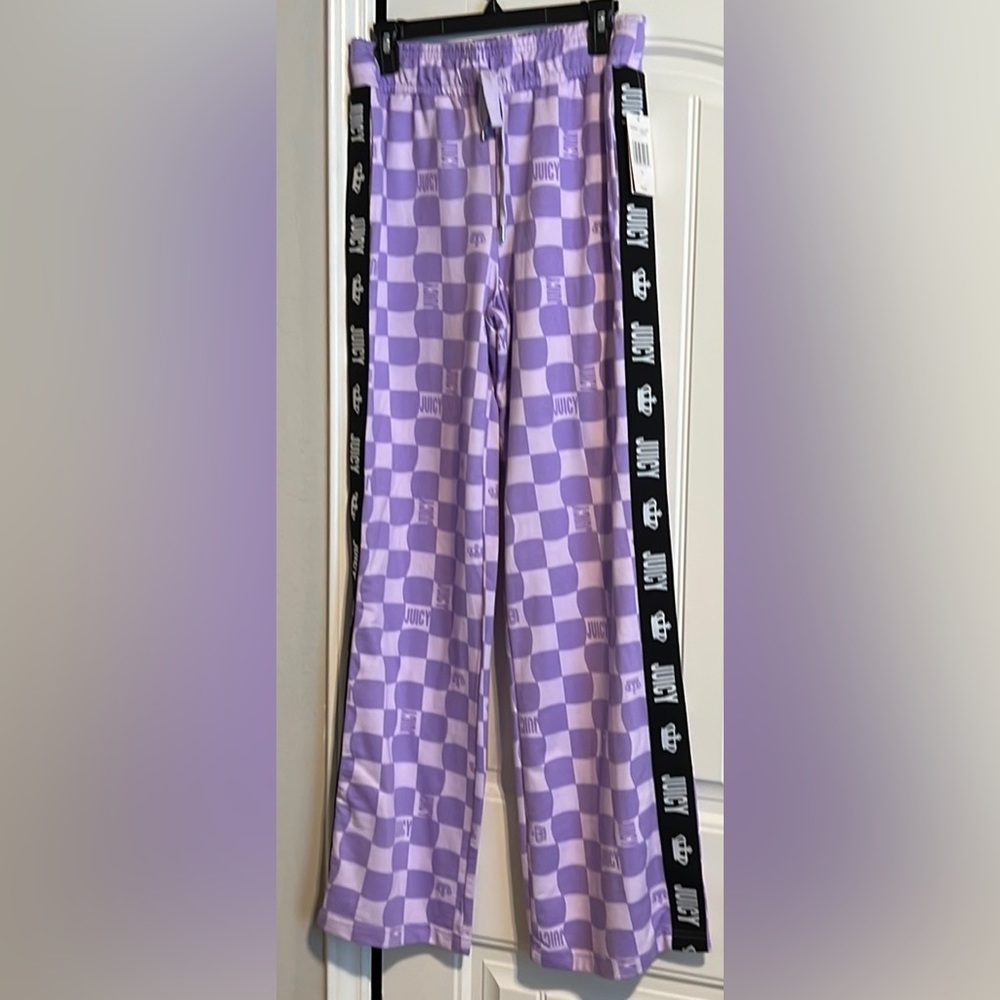 Juicy Couture Womens High Rise Wide Leg Sweatpant NWT